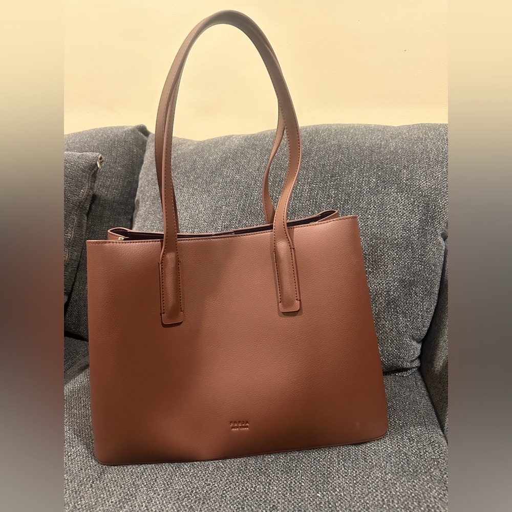 Freja NYC Brown Tote Bag